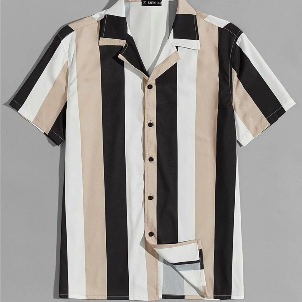 Button Up Collared Shirt